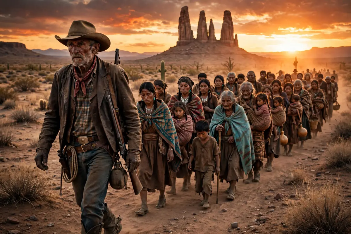 With No Map to Guide the Way – A 64-Year-Old Cowboy Leads 30 Apache People to His Grandfather’s Secret Waterhole