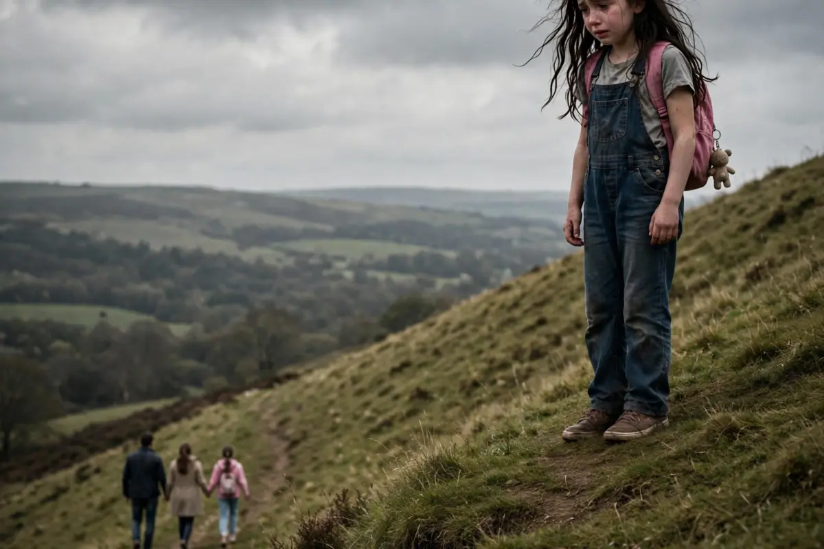 “If she’s old enough to complain, she’s old enough to walk,” my parents said before leaving their 8-year-old daughter alone on a hill—then they came home the next day to a shocking sight