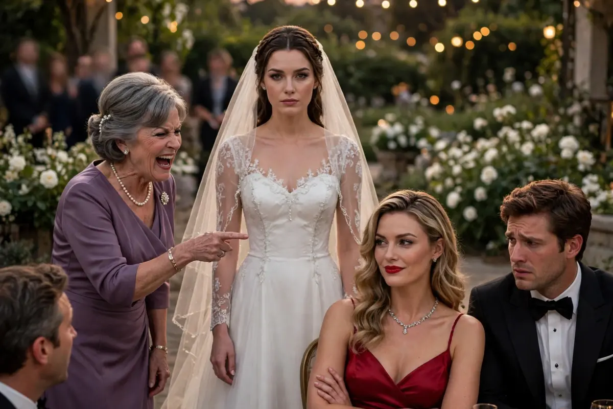 My mother-in-law told me to stay silent like a “smart wife” while my husband’s mistress sat at our wedding table, but she had no idea my silence would bring them both down