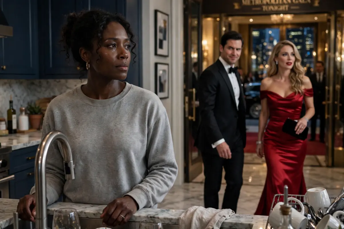 My husband left me bleeding by the sink to take his mistress to a Manhattan gala, never knowing the “ordinary wife” he was ashamed of secretly owned the company behind his entire success