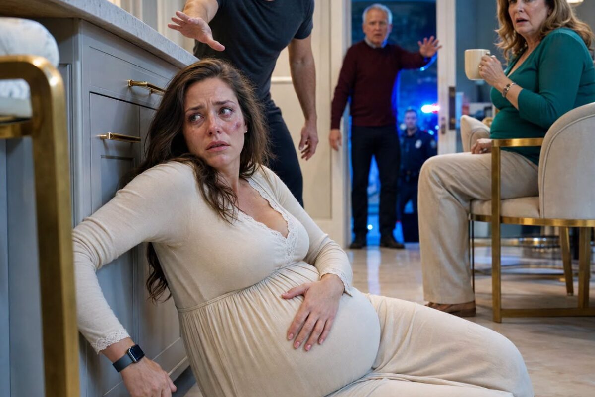 “Get up, you lazy woman! Do you think being pregnant makes you a queen? Get to the kitchen and cook for my parents—right now!” my husband screamed at 5 a.m
