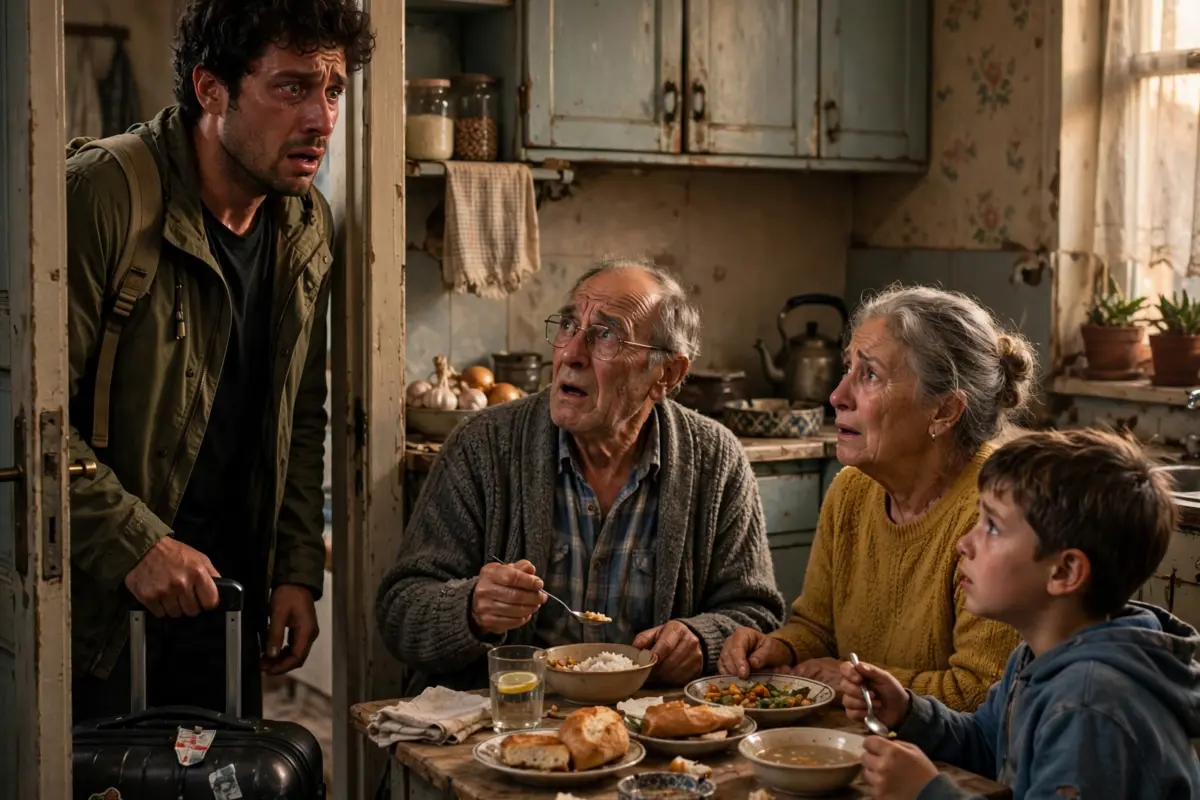 For two years, I sent $200 home every month without fail… but when I came back unexpectedly during my vacation, I found my parents and my son eating leftovers. Then I discovered where all the money had really gone