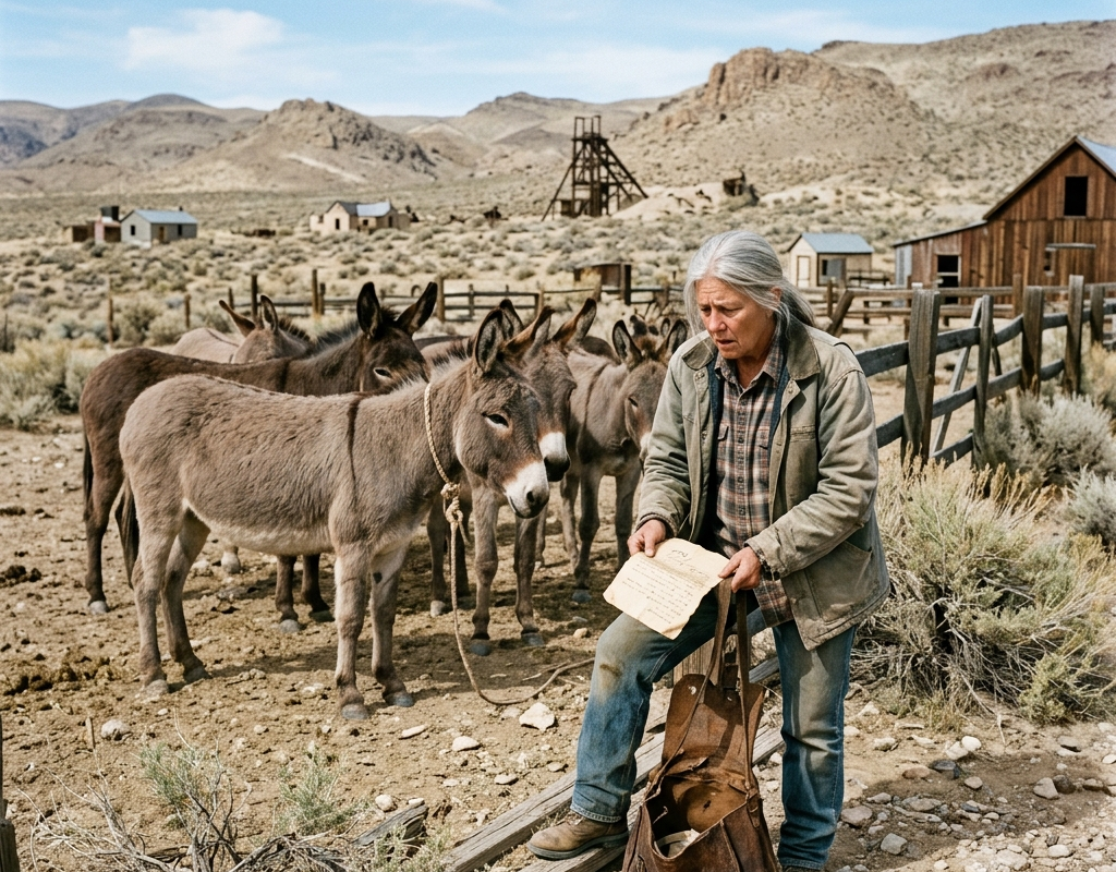 The Feed Store Laughed When She Bought Grain for a Wild Burro — Until the Burro Brought Back a Whole Pack