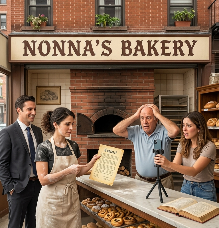 My Family Kicked Me Out Of The Bakery Apartment — Then The Old Oven Revealed Who Really Owned The Shop