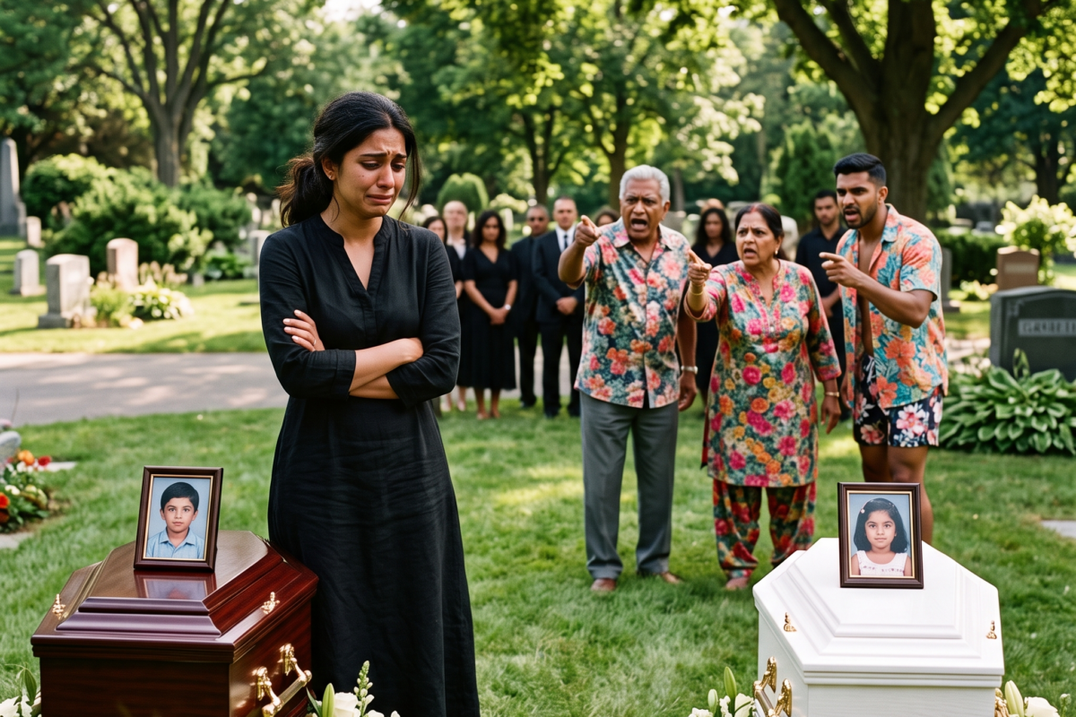 I, Tanvi Mehra, arranged two funerals in three days — my husband’s and my seven-year-old daughter’s — completely alone.