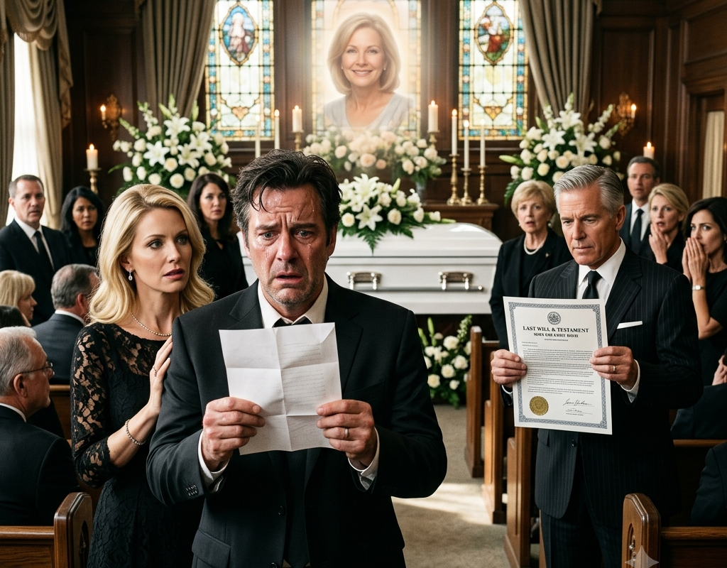 Husband Brought His Mistress to His Wife’s Funeral—Then Her Final Letter Destroyed His Entire World