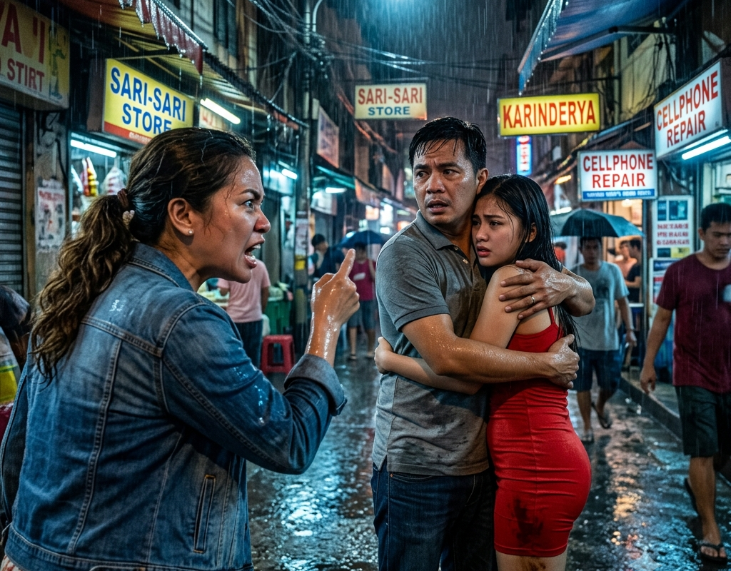 Traveling to Manila to visit my husband after 6 months apart, I froze seeing him hugging a strange woman in a cramped boarding house—only for their lives to turn a new page 3 minutes later