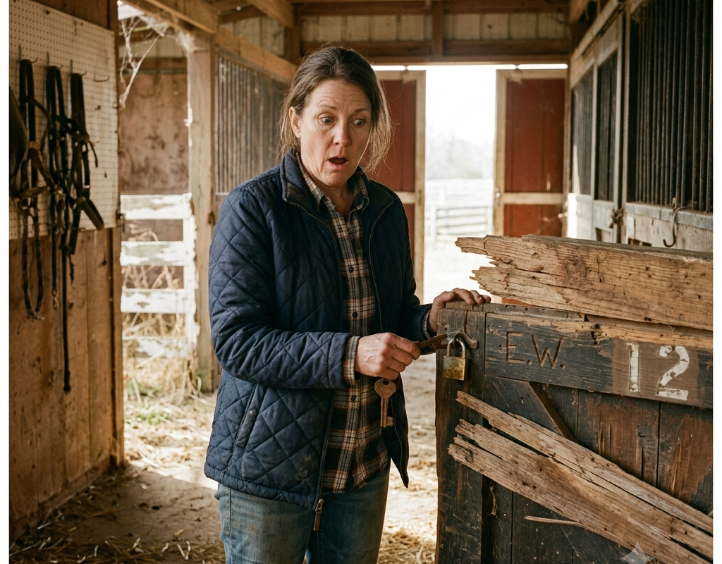 After 25 Years Away, I Returned to My Father’s Kentucky Horse Farm—Then a Rusted Key Opened the Stall Everyone Feared