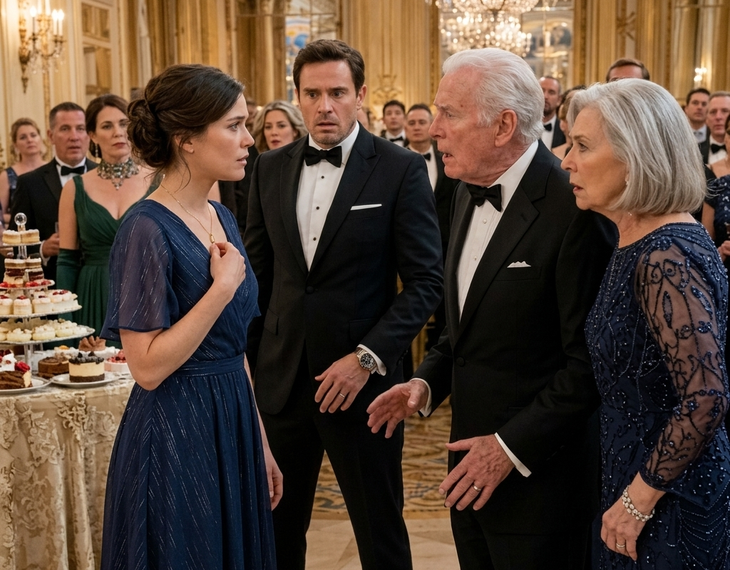 “What the hell are you wearing?” Derek hissed through clenched teeth. “I gave you my credit card and told you to buy a decent evening gown! Instead of Oscar de la Renta, you’ve put on this rag? This dress is embarrassing, Lily! You look like you just stepped out of a shabby flea market.”