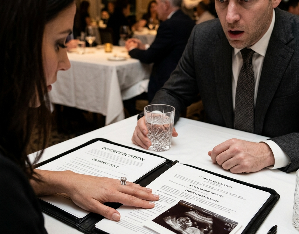I was devastated to hear my husband and best friend were planning a divorce to split the assets in half when the baby was born; they had chosen the wrong person to confront