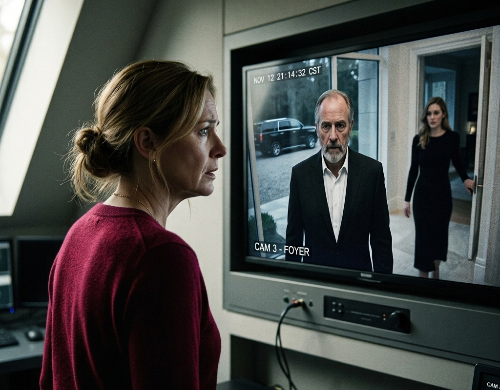 “Don’t Trust Lauren!” — A Call From Her Dead Husband Sent Rebecca to the Security Cameras, Where She Saw Something Unthinkable