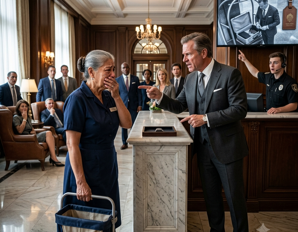 Billionaire Accused a Hotel Maid of Stealing His $250,000 Watch — Then the Camera Exposed t