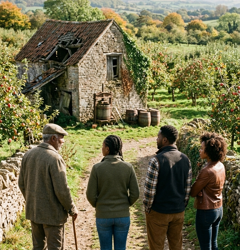 My Cousins Took the Orchard and Left Me the Collapsed Cider Barn—Then the Royalty Checks Revealed Grandpa’s Real Plan