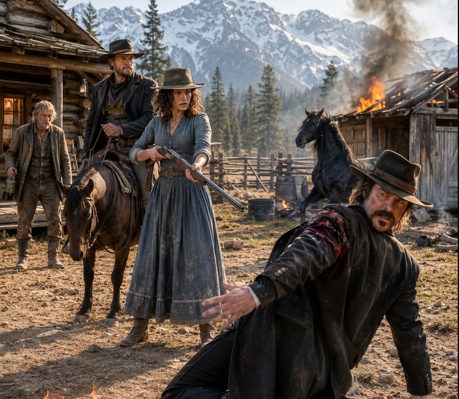 She Was Sold Like Cattle to a Lonely Cowboy… He Paid Fifty Dollars for Her—But He Asked One Shocking Question That Changed Everything