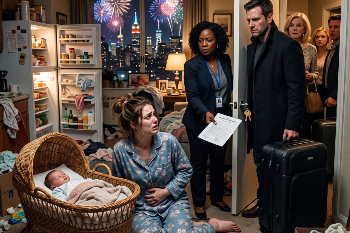 I Came Home Early to Surprise My Wife and Newborn—Instead I Found Them Abandoned While My Family Spent My Money in a Luxury Condo