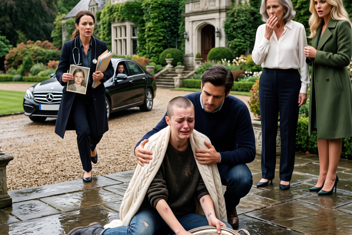 My Husband Discovered Me Kneeling to Wash Trays While His Family Partied—Then He Saw the Bruises