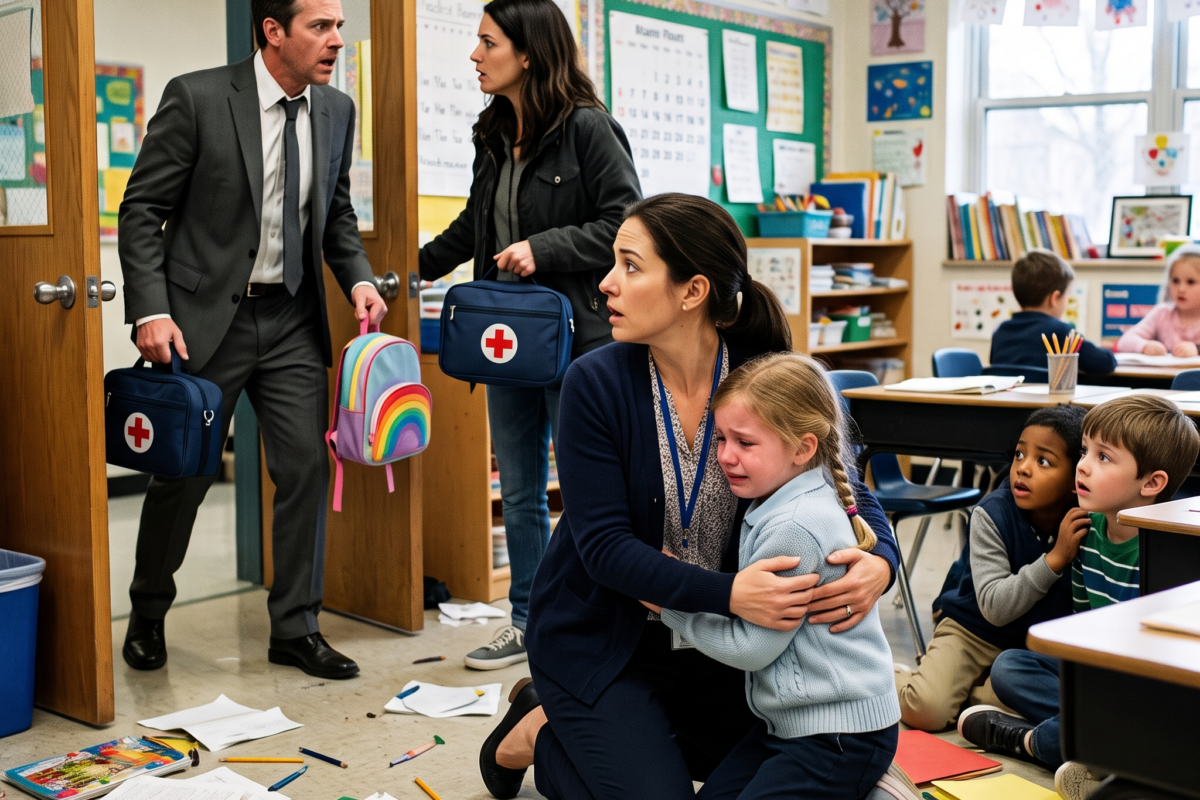 The Careful Way a Quiet Boy Moved Made His Teacher Stop—Then He Whispered “Mom Said It Wouldn’t Hurt”