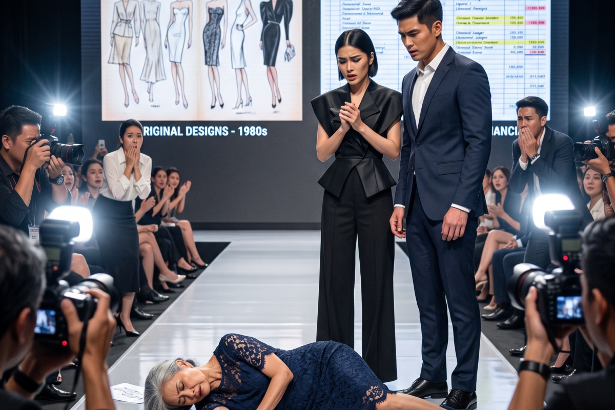 The Runway Betrayal: Fashion Empress Exposed Live in Shocking Stolen-Legacy Drama