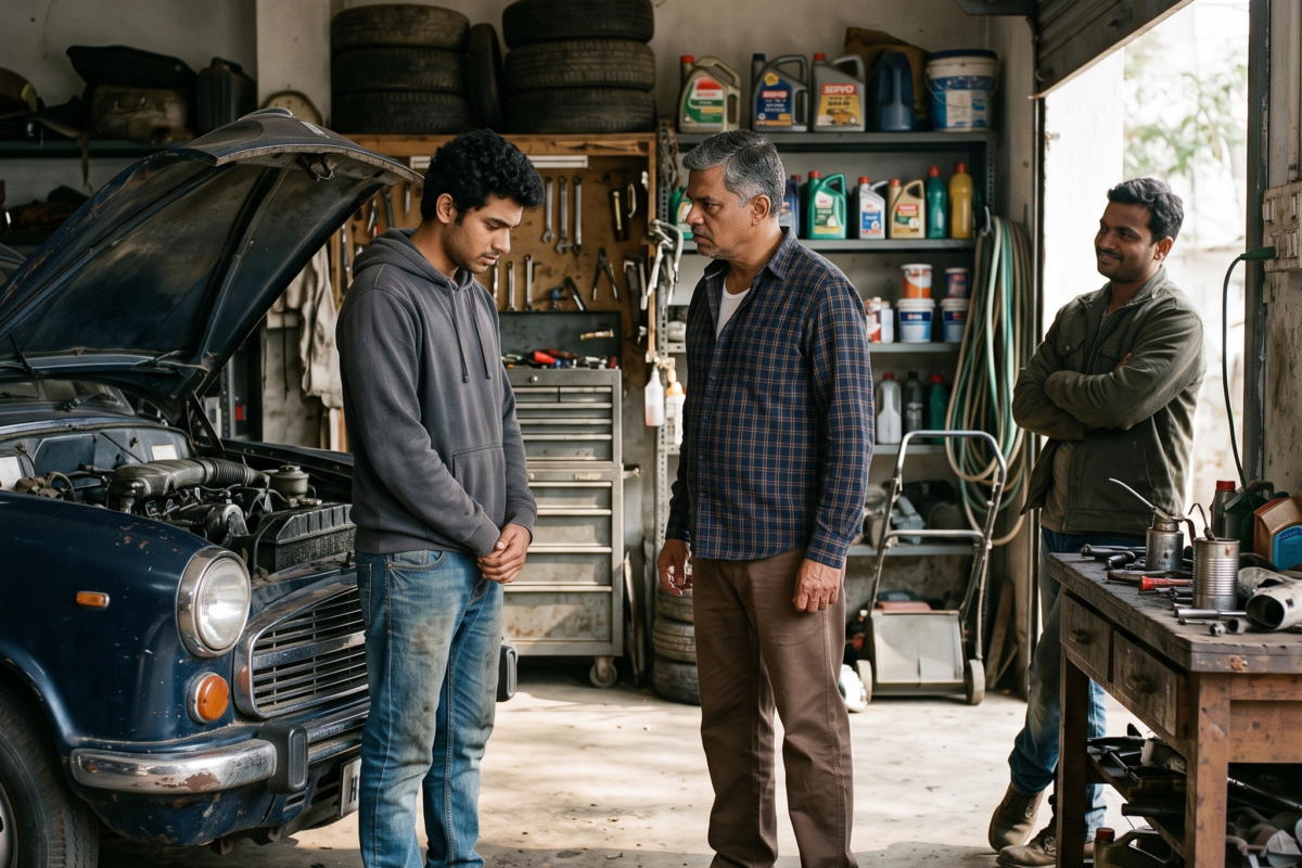 My father berated me severely over the work in the garage, but he had no idea I had a new plan in place to topple his entire empire here—in exactly three days…