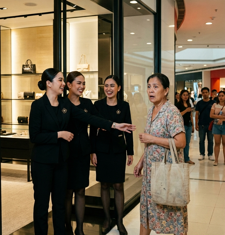 The Sales Ladies Who Laughed At The Slipper Auntie