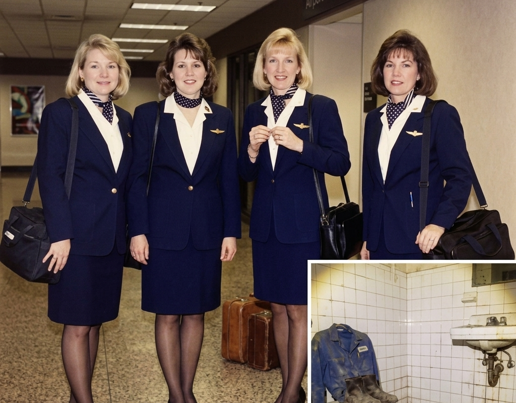 The sound of sledgehammers echoed, piercing through the thick concrete that had stood since the airport’s early days in operation in 1974. Dust and debris flew everywhere. When the last slab of concrete collapsed, instead of rusted pipes, the workers found themselves in a sealed alcove.
