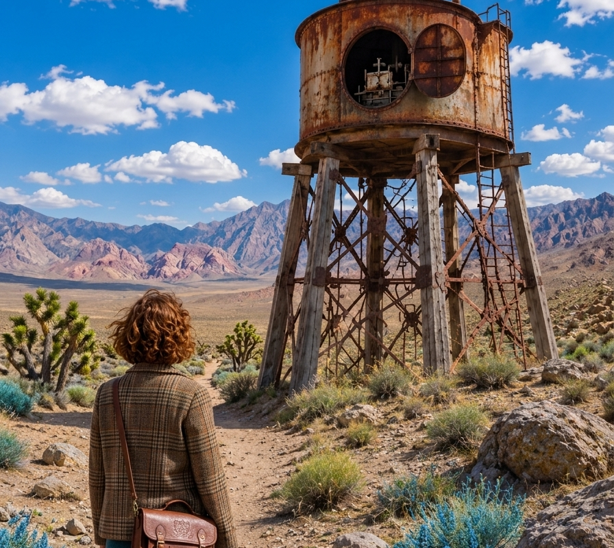“Last lot! Lot number 88!” The mayor struck his gavel, pointing to the projector screen. “A plot of land less than fifty square meters on the edge of town. On it stands a dilapidated steel water tower from the 1930s. It’s rusty, rotten, and useless. Starting bid: $10!”