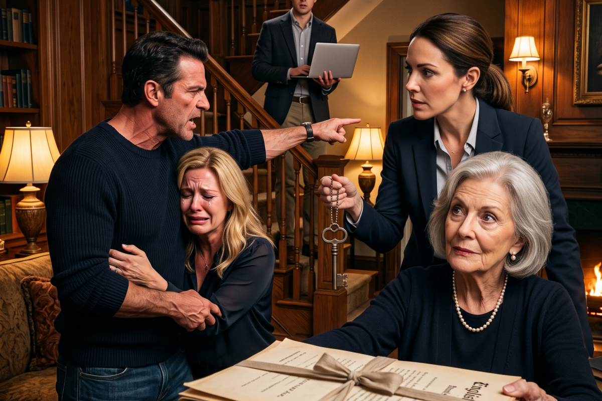 My Son Stormed In After His Wife’s Payment Failed—Then He Used My Grandson as Leverage