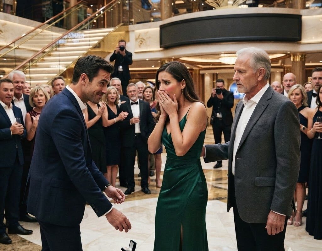 She thought her ex had just humiliated her in front of everyone… until the quiet man beside her revealed he was the billionaire owner of a $45 billion yacht empire