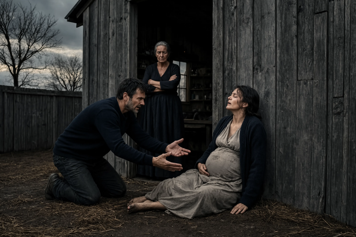 I returned home early from a business trip and found my four-month-pregnant wife starving in a locked shed, but my mother only shrugged and said, “I was teaching her a lesson”