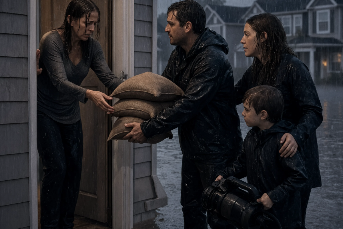 She always refused to contribute to the shared drainage repairs, until a massive downpour sent water pouring back into her house—and no neighbor came to help