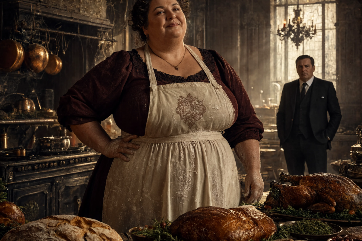 The Mafia boss thought an abandoned kitchen would humiliate his plus-size wife, until her cooking won over his entire mansion and led her to a secret his late father had buried forever