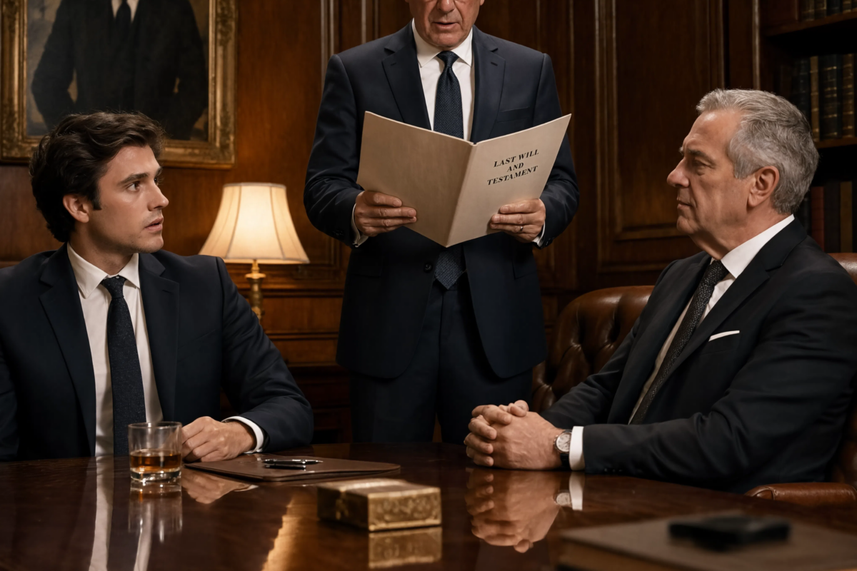 He sat through the reading of his mother’s $28 million will, certain I would get nothing—until the lawyer reached one shocking sentence and his face went pale
